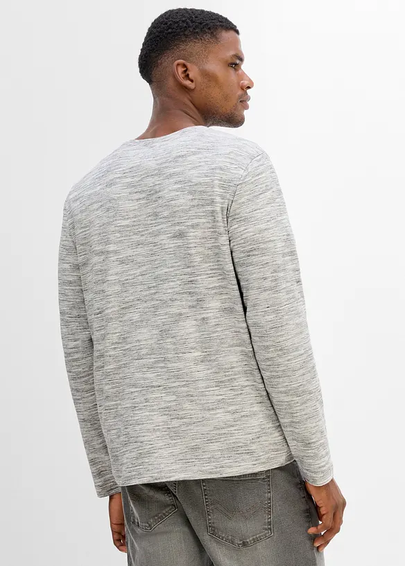Lot de 2 t-shirts manches longues, bonprix