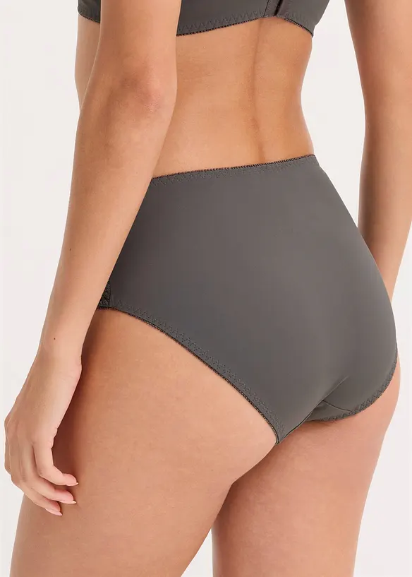 Maxislip mit Spitze (2er Pack), bonprix