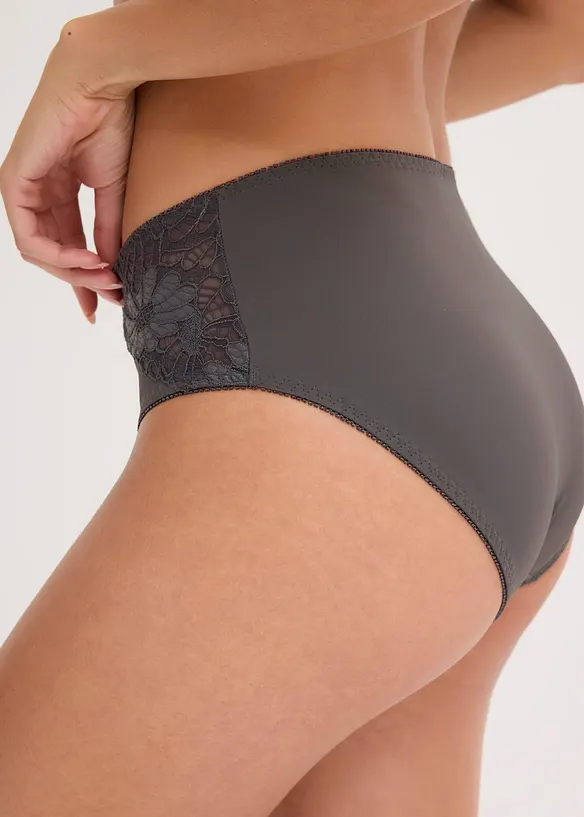 Maxislip mit Spitze (2er Pack), bonprix