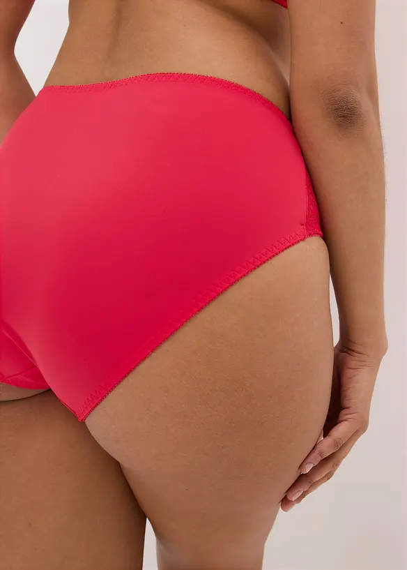 Maxislip mit Spitze (2er Pack), bonprix
