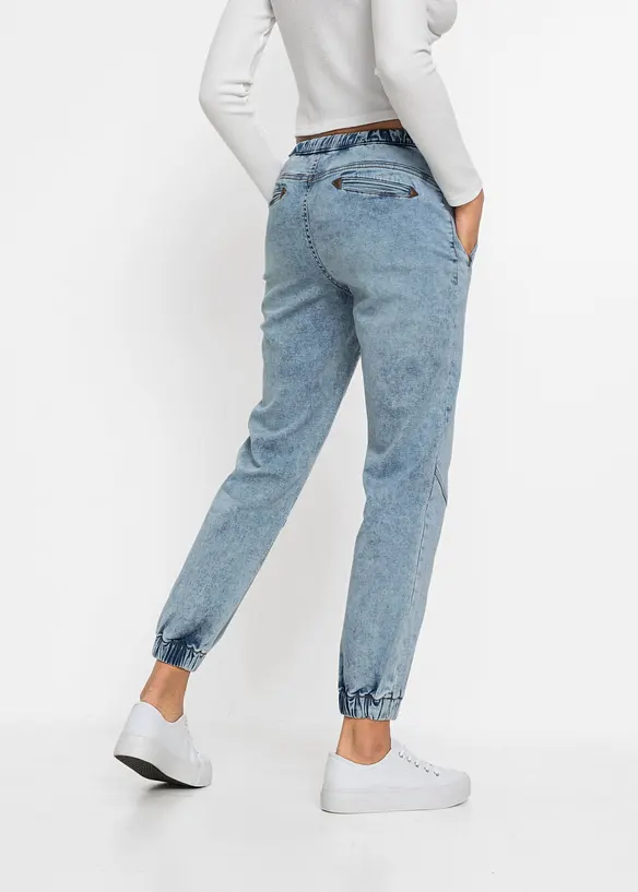 Jegging taille mi-haute, extensible, bonprix