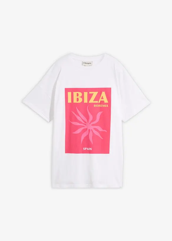 T-shirt oversize 100% coton, bonprix