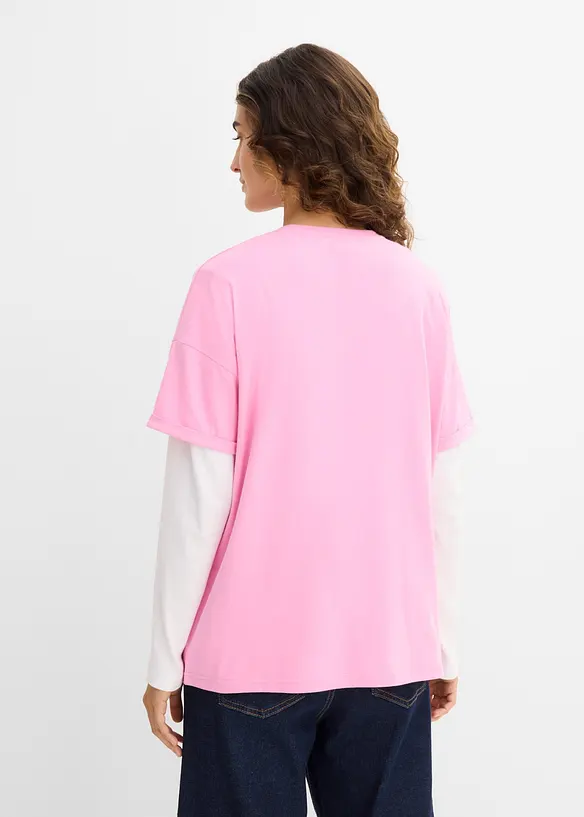 T-shirt oversize 100% coton, bonprix