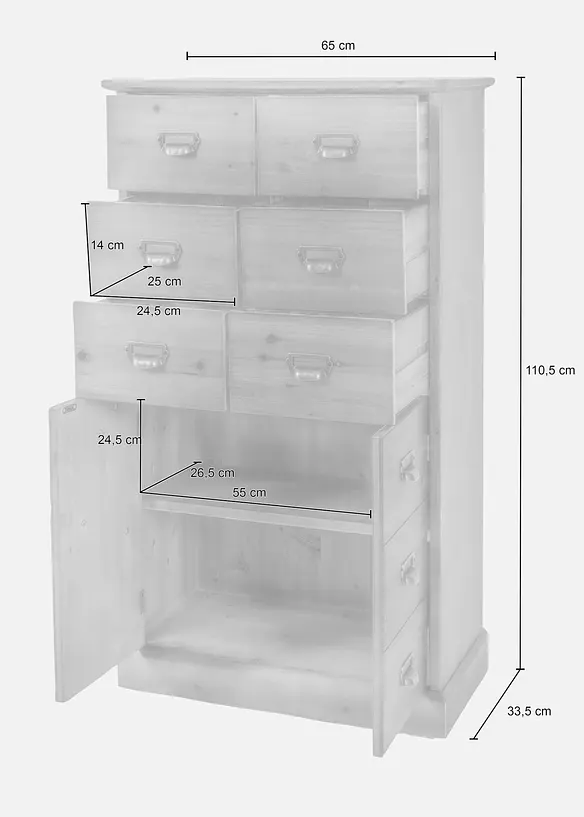 Commode, bonprix