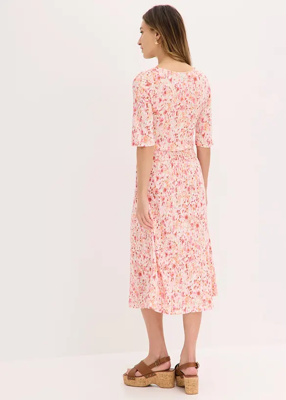 Jerseykleid aus flie&szlig;ender Viskose, bonprix