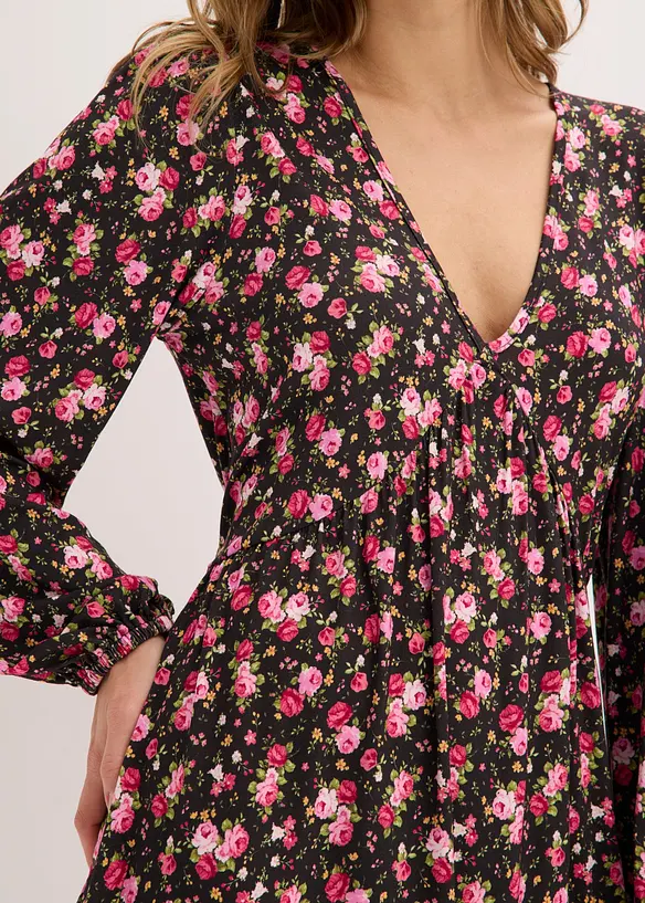 Tunika-Kleid aus Viskose-Mix, bonprix