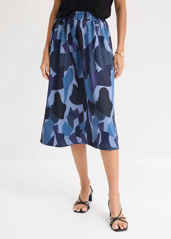 bedruckter Satin-Rock, bonprix