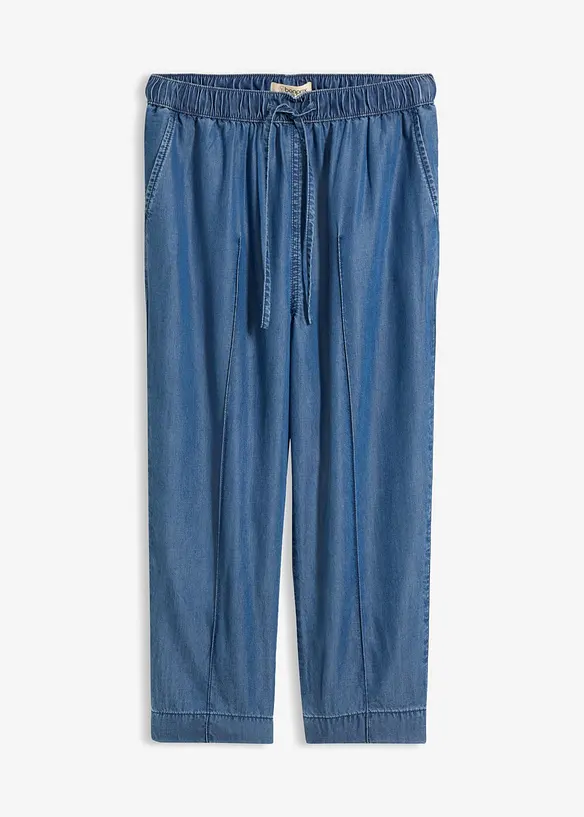 Karottenhose aus Lyocell, 7/8-L&auml;nge, bonprix