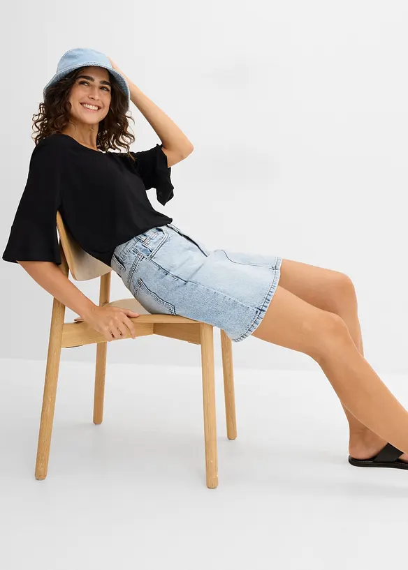 Shirt aus softer Viskose, bonprix