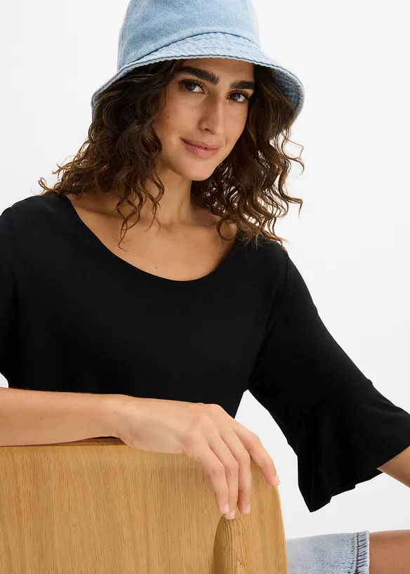 Shirt aus softer Viskose, bonprix
