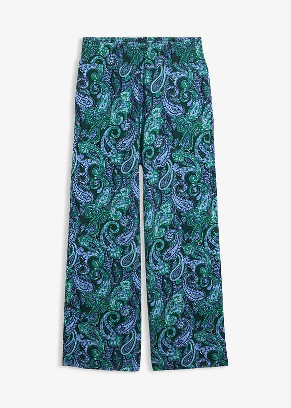 Jersey-Hose aus flie&szlig;ender Viskose, bonprix