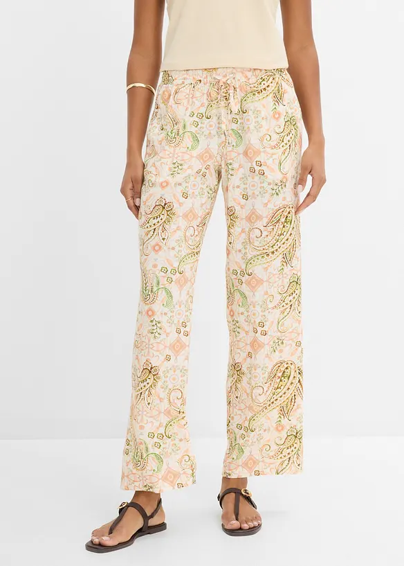Schlupfhose mit Paisley Design, bonprix