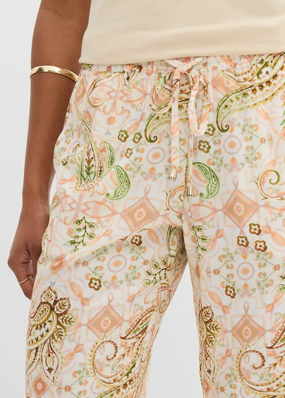 Schlupfhose mit Paisley Design, bonprix