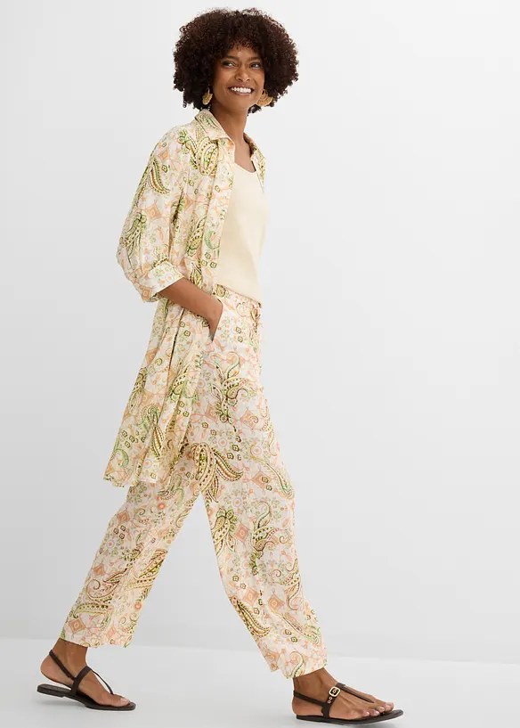 Schlupfhose mit Paisley Design, bonprix