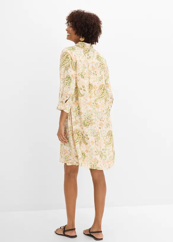 Hemdblusenkleid mit Paisley Design, bonprix