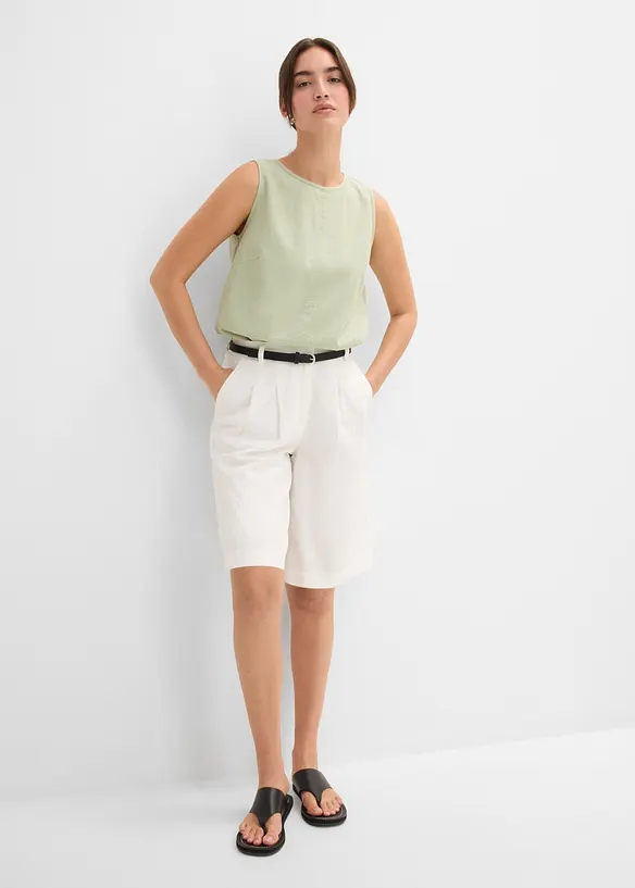 Short &agrave; pinces, bonprix