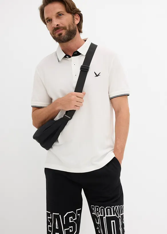 Lot de 2 polos 100% coton, bonprix