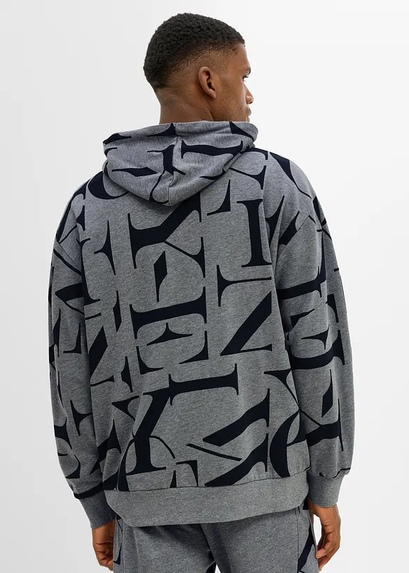 Sweat &agrave; capuche, coupe loose, bonprix