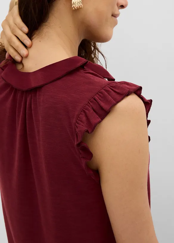 Top &agrave; dentelle, bonprix