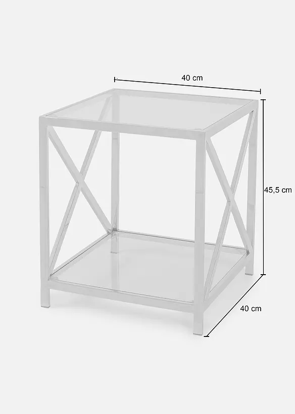 Chrom Beistelltisch, bonprix