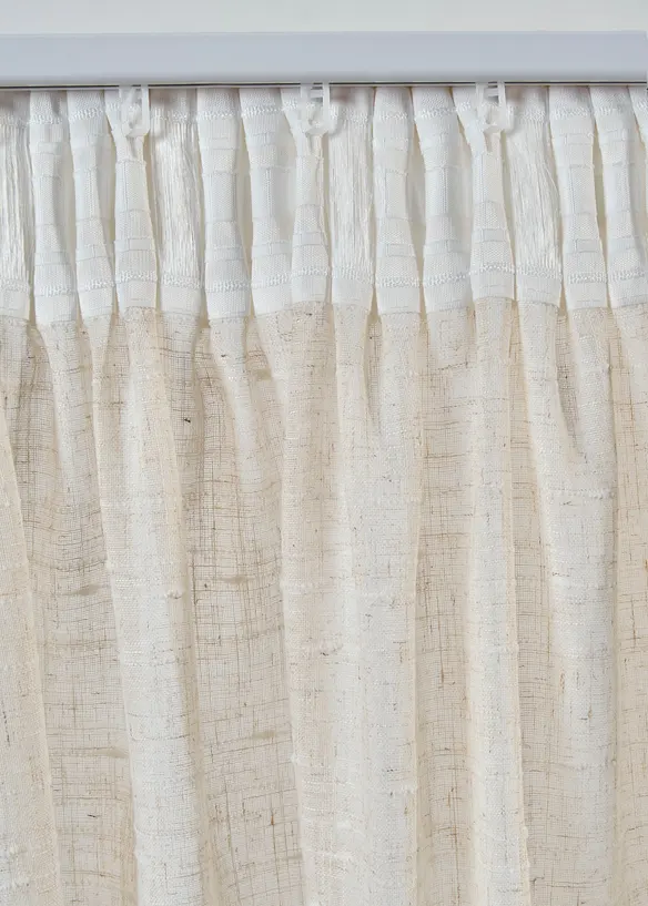Rideau jacquard textur&eacute;, aussi en XXL (1&nbsp;pce), bonprix