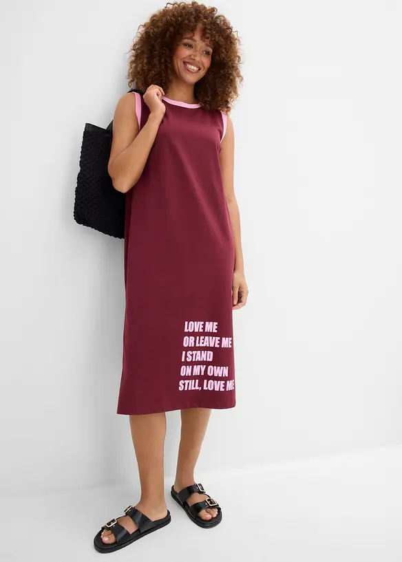 Shirtkleid aus reiner Bio-Baumwolle, bonprix