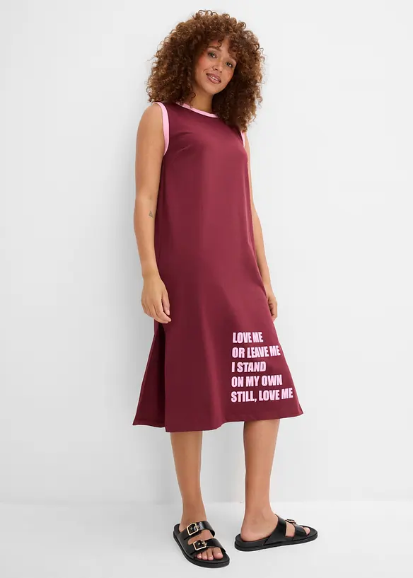 Shirtkleid aus reiner Bio-Baumwolle, bonprix