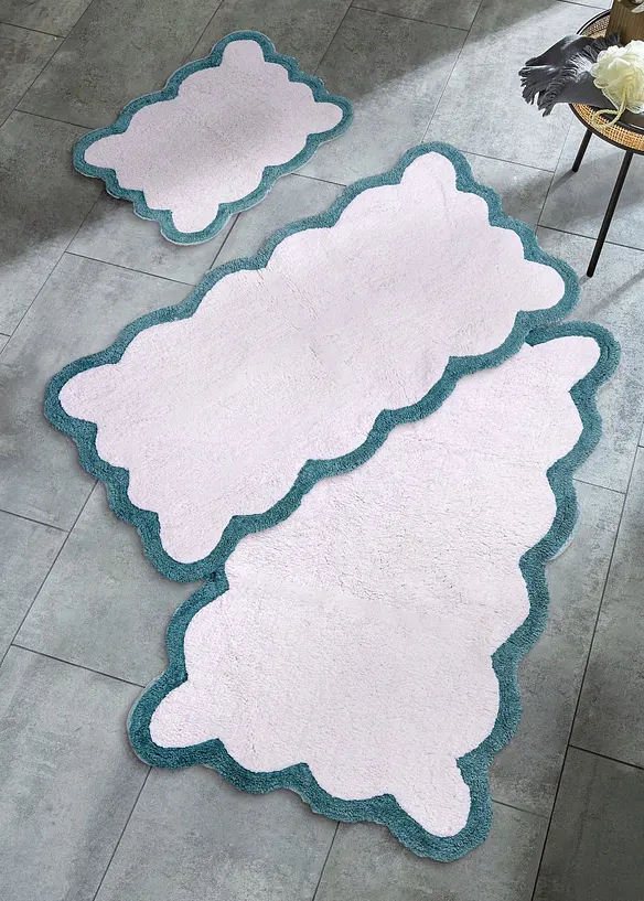 Badematte mit recycelter Baumwolle, bonprix