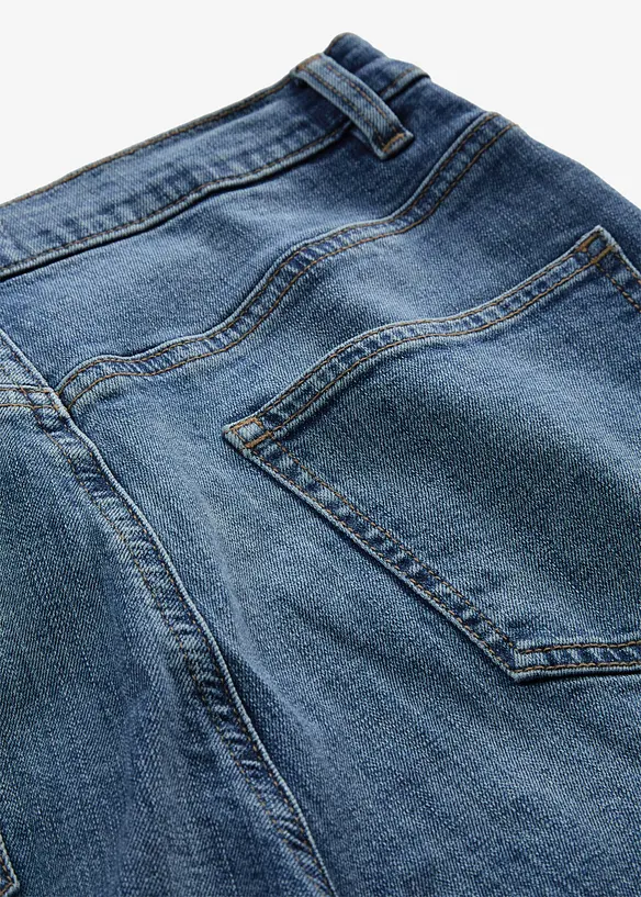 Slim-Fit-Jeans High Waist cropped, bonprix