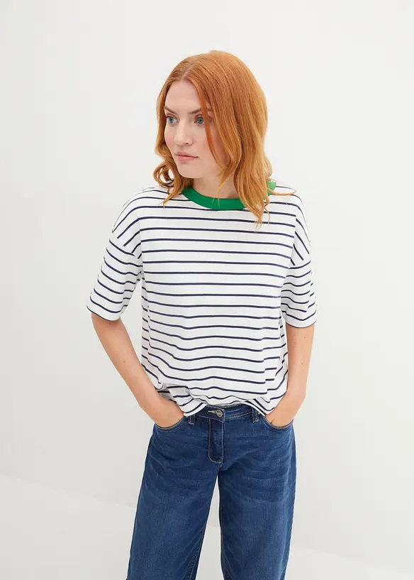 T-shirt oversize en coton &eacute;pais, bonprix