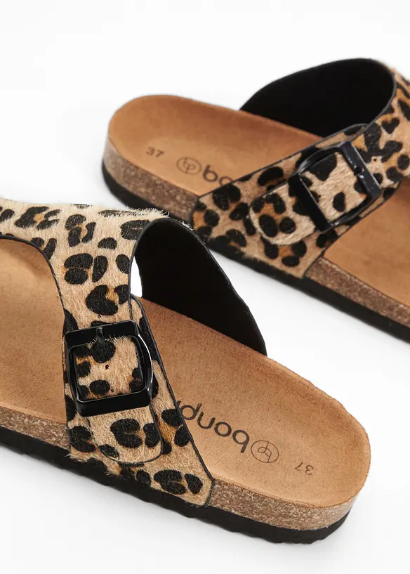 Mules entredoigt avec semelle anatomique, bonprix