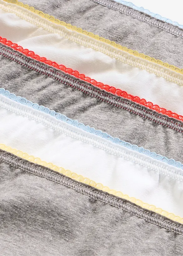 Lot de 5 slips doux, bonprix