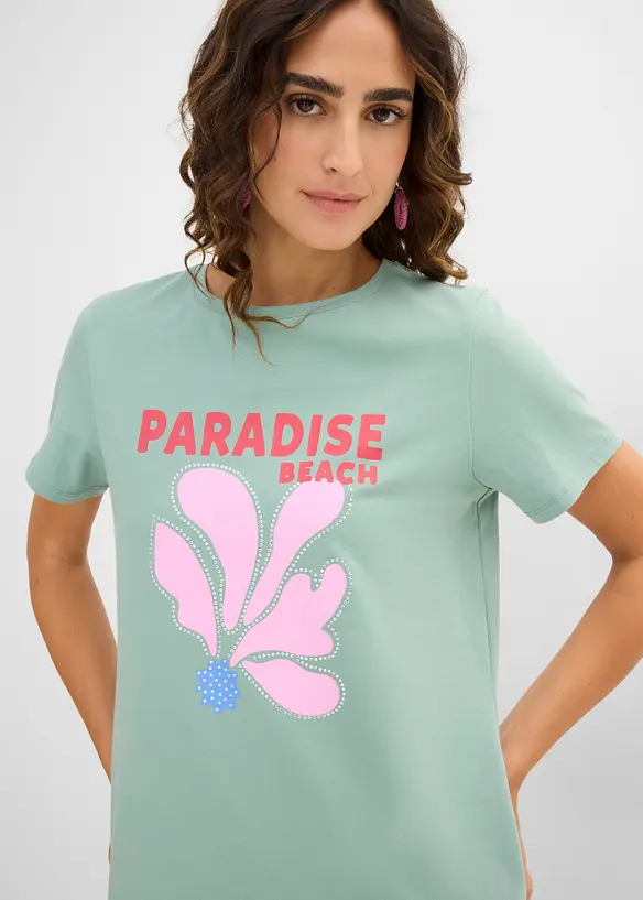 T-Shirt aus Baumwoll-Mix, bonprix