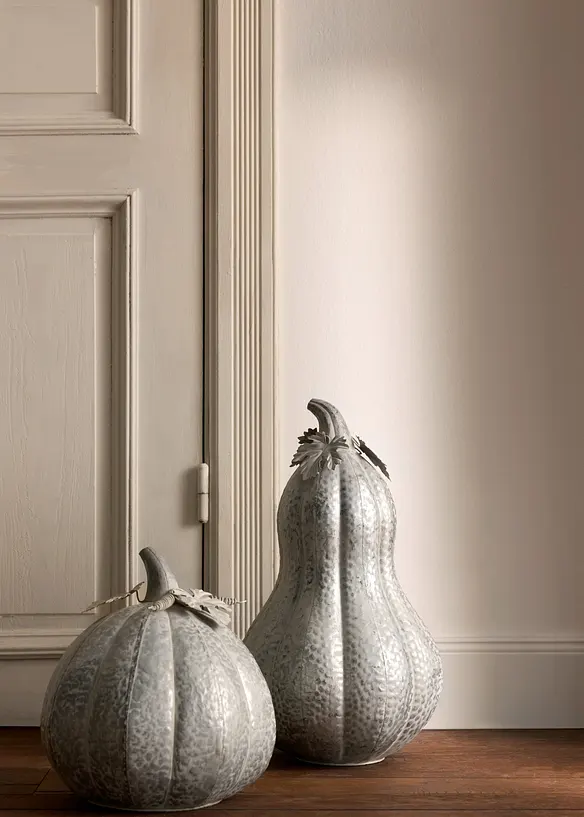 Objet d&eacute;co citrouilles en m&eacute;tal (ens. 2 pces), bonprix