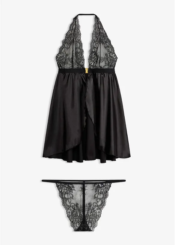 Babydoll + String (2-tlg.Set), bonprix