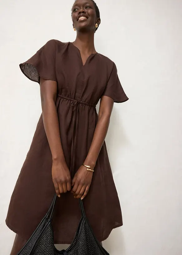 Robe 100% lin, bonprix