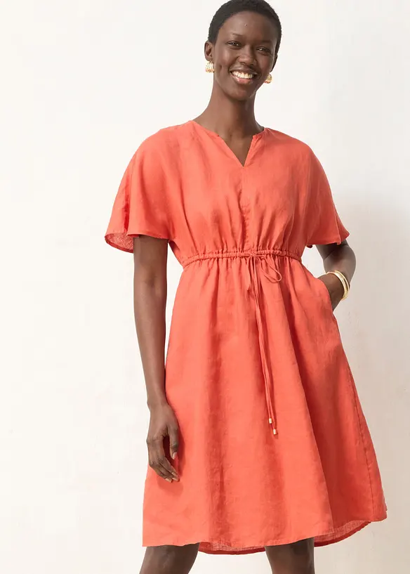 Robe 100% lin, bonprix