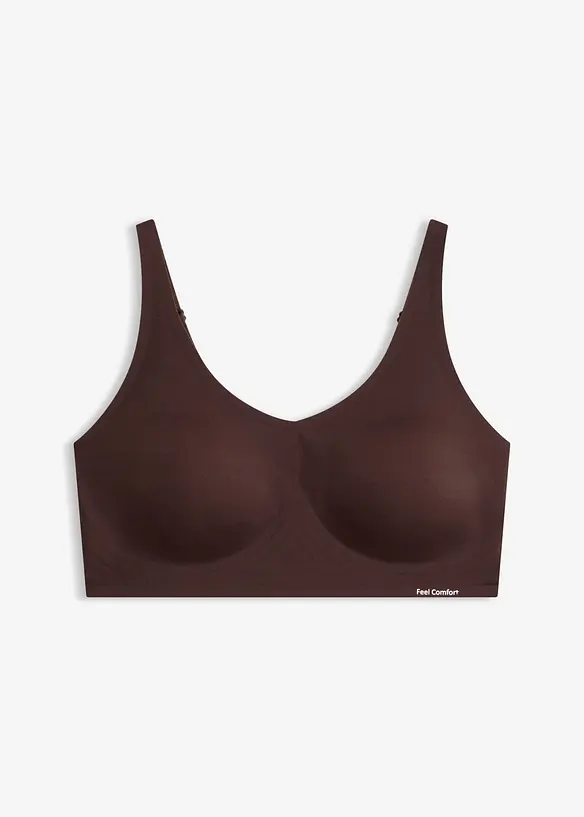 Soutien-gorge moul&eacute; Feel Comfort rembourr&eacute;, sans armatures, d&eacute;coupes laser, bonprix