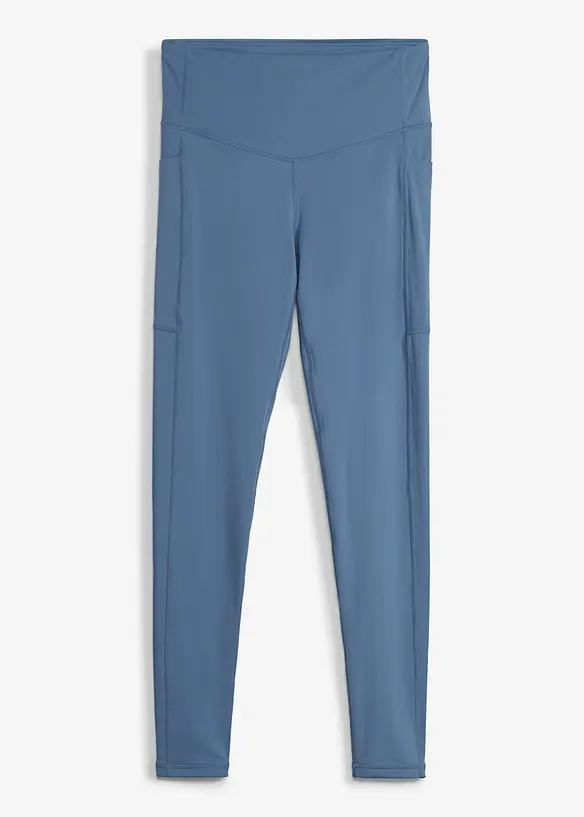 Komfort Sport-Leggings mit Handytasche, schnelltrocknend, bonprix