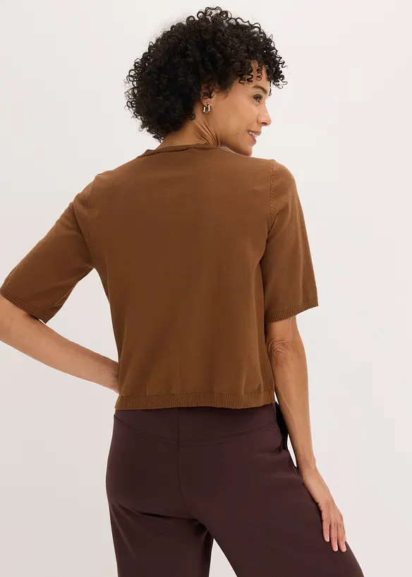 Feinstrickjacke aus feinem Viskose-Mix, bonprix