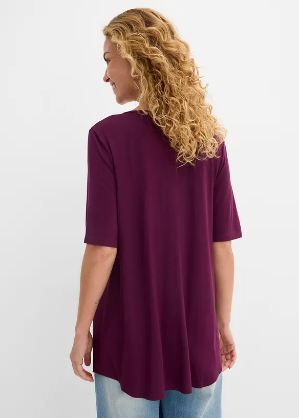 Longshirt aus softer Viskose, bonprix