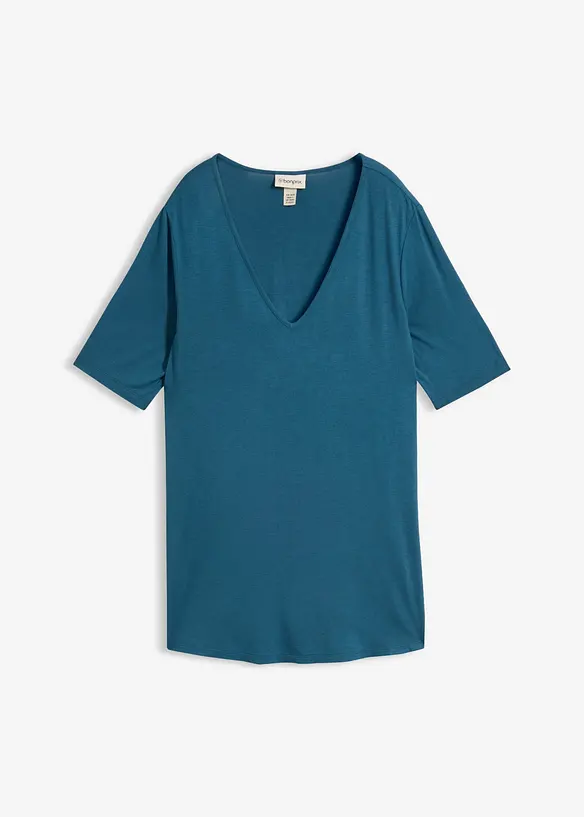 Longshirt aus softer Viskose, bonprix