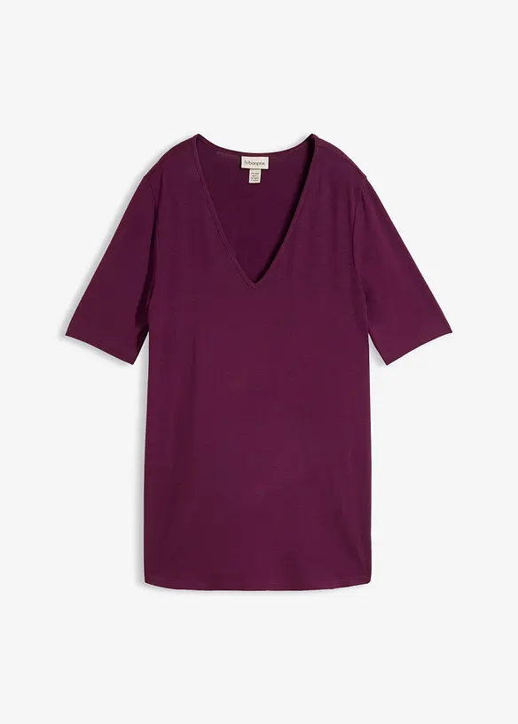 Longshirt aus softer Viskose, bonprix