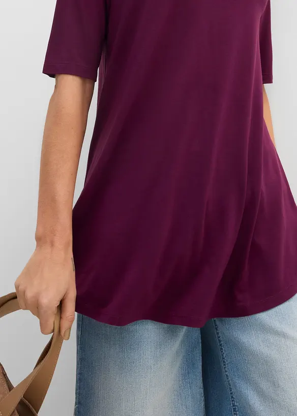 Longshirt aus softer Viskose, bonprix