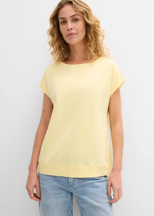 T-Shirt aus reiner Bio-Baumwolle (2er Pack), bonprix