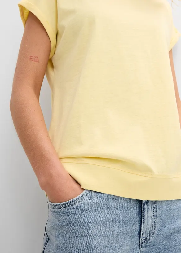 T-Shirt aus reiner Bio-Baumwolle (2er Pack), bonprix