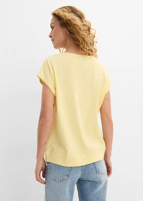 T-Shirt aus reiner Bio-Baumwolle (2er Pack), bonprix
