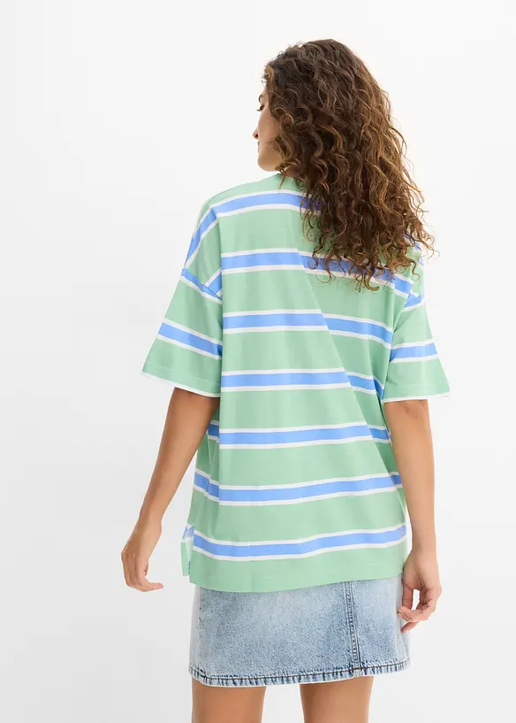 Boxy-Shirt aus Baumwoll- Viskose - Mix, bonprix