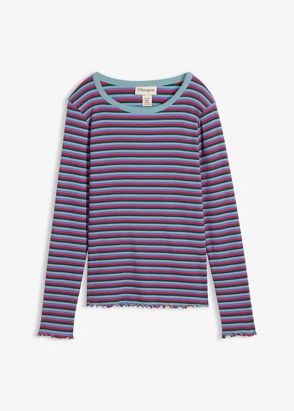 T-shirt c&ocirc;tel&eacute; en coton, bonprix