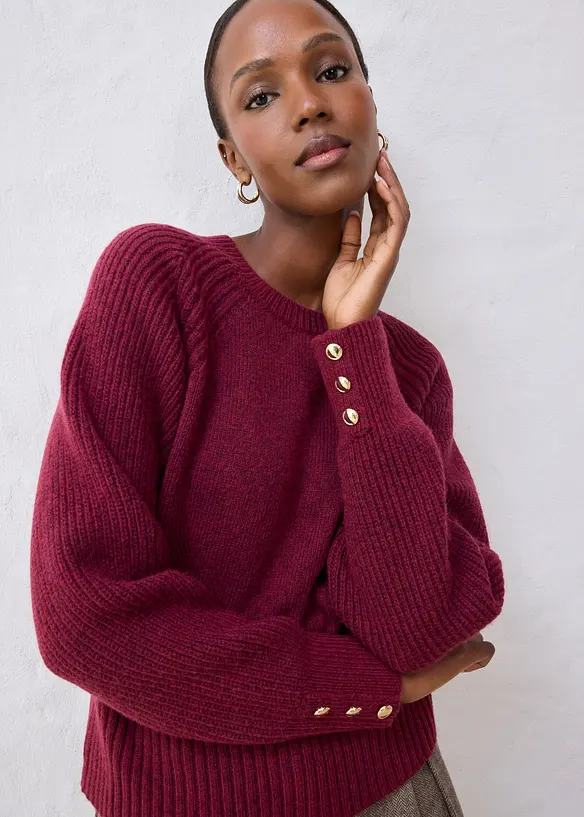 Pull en laine, bonprix